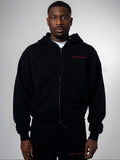 Hoodie avec zip "AKD" black